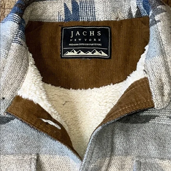 Jachs New York Brown and Blue Aztec Jacket - Picture 4 of 10